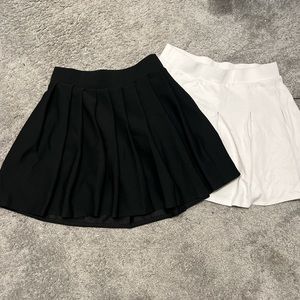 Black and white skirts!! (can buy separately)originally: 25 each now : 10 each